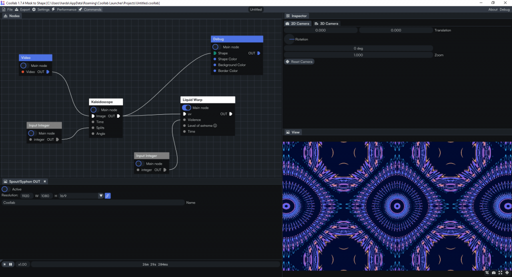 Coollab project screenshot